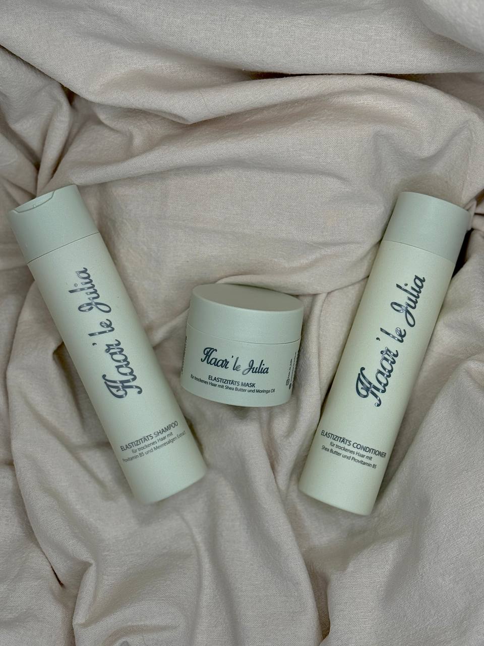 Elastizitäts Serie - Nachhaltige Haarpflege von Haar' le Julia